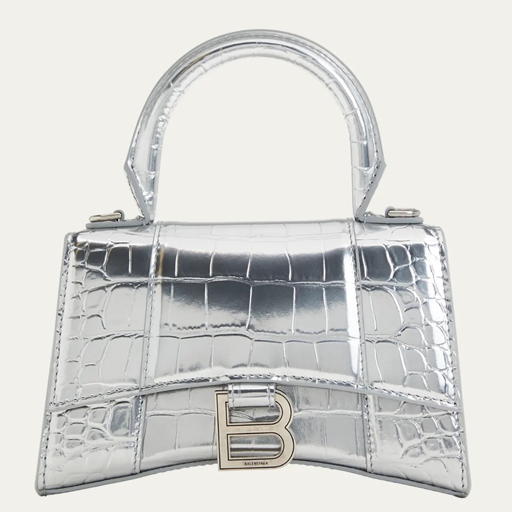 Balenciaga XS Hourglass Top Handle Bag
